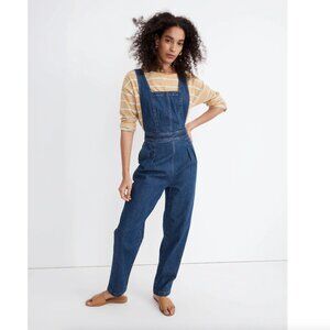 Madewell • Denim Tapered Overalls in Dunson Wash • Size 6